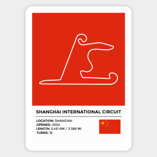 Shanghai International Circuit [info] Sticker